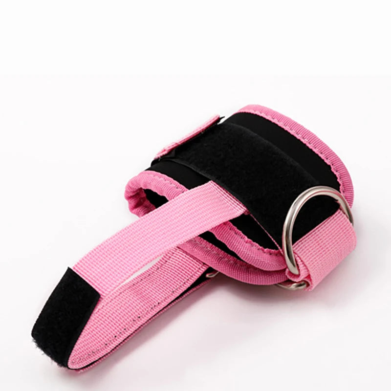 Sangles de Cheville Fitness Premium - Anneau en D Renforcé - Entraînement Jambes et Fessiers