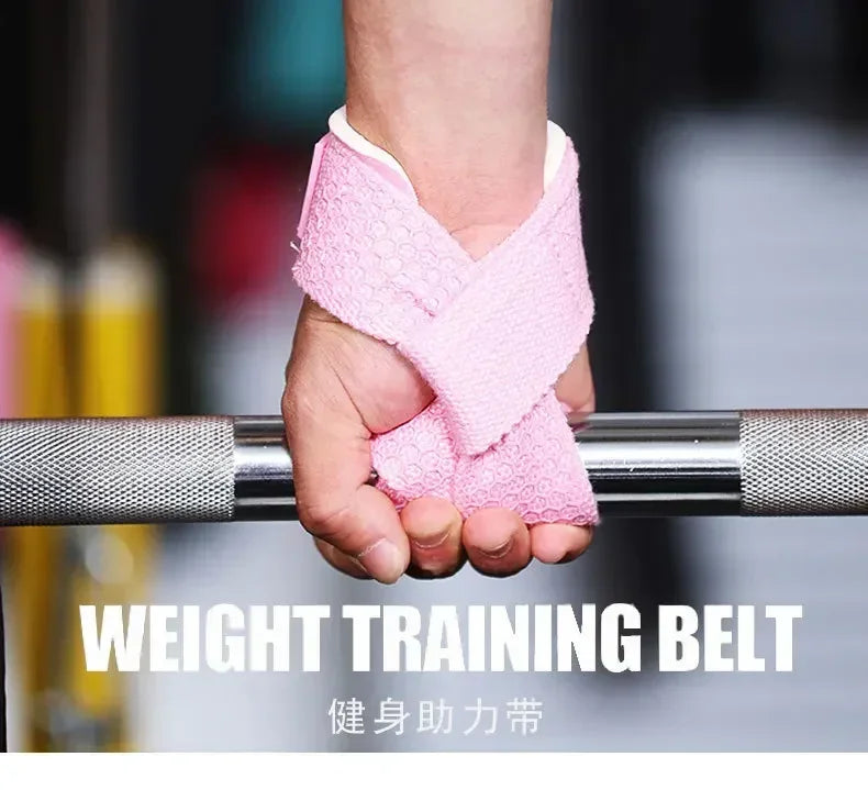Sangles de Poignet Musculation Pro - Grip Renforcé - Soulevé de Terre et Tractions
